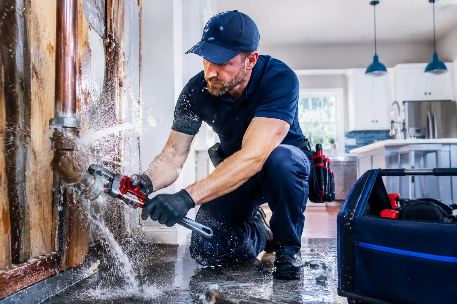 Local emergency pipe repair professionals in Newalla, OK